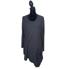 Lisa Bayne Lagenlook Asymmetric Tunic Top Lag...