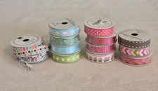 Premium Ribbon Grosgrain And Patterned Lot American Crafts