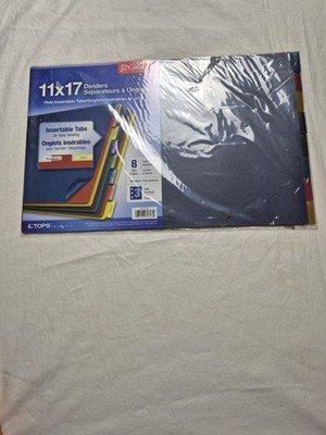 Cardinal Poly Index Dividers With Tabs, Multicolor, 5-Tabs/Set, ( 7 sets )