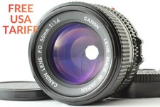  Near MINT  Canon New FD NFD 50mm f1.4 MF Lens For A-1 AE-1 New F-1 From JAPAN
