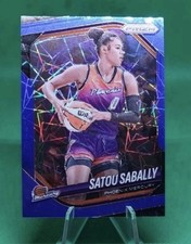 2025 Panini Prizm WNBA Blue Velocity Satou Sabally Phoenix Mercury