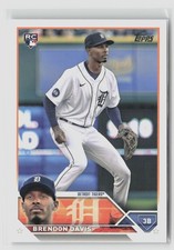 Brendon Davis #494 2023 Topps Rookie Rc Tigers
