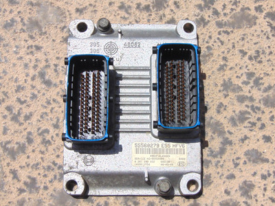 06-09 Saab 9-3 Turbo 2.8L ECU ECM Engine Control Module 55560279 E55 HFV6