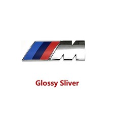 M Performance Sport Badge 3d Emblem Replacement Sticker Bmw Logo Trunk Fender