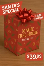 Magic Tree House Books 1-31 Free Christmas Gift Wrapped