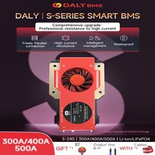 Daly Smart BMS 4S-16S 300-500A 12V 48V 60V Li-ion LiFePo4 BMS w/Bluetooth Module