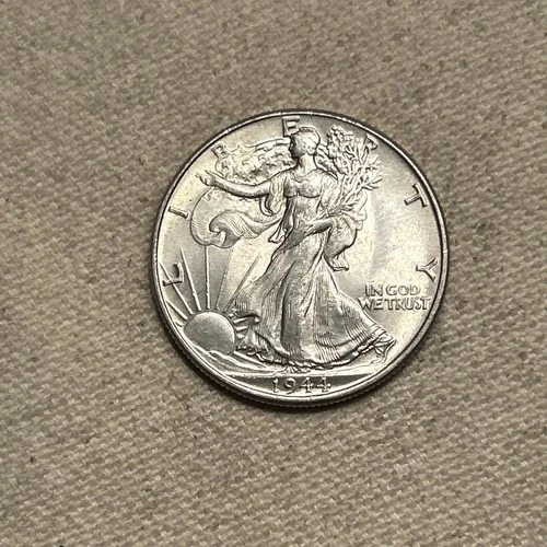 1944 Walking Liberty Silver Half Dollar CHOICE BU *UNCIRCULATED* MS BA