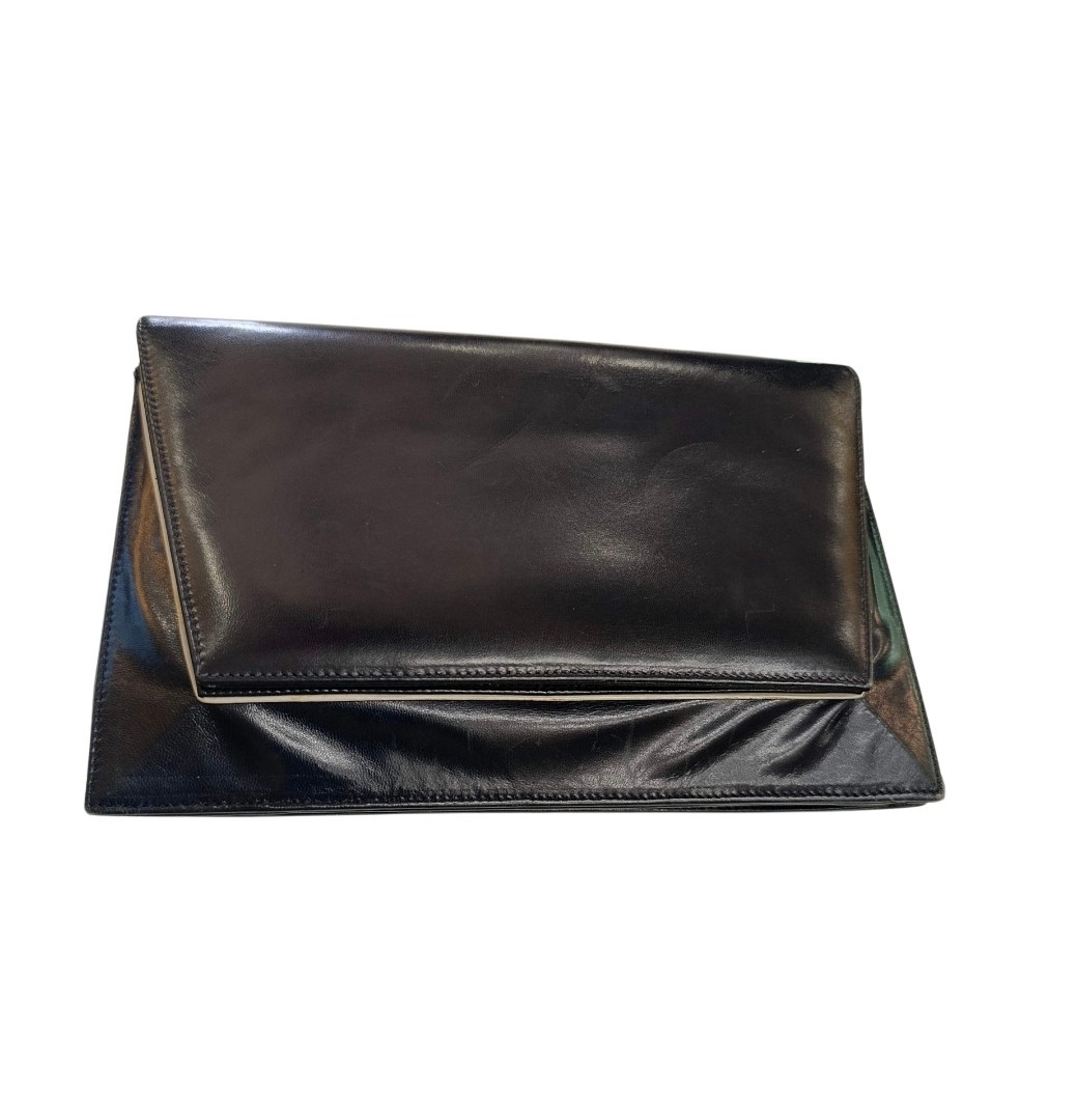 Borsa vintage pelle Ballin . Misure senza tracolla 26 x 18 cm