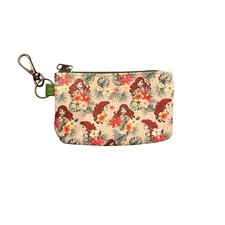Disney Lounge Fly, La Sirenita Ariel Estampado Floral Llavero Cartera