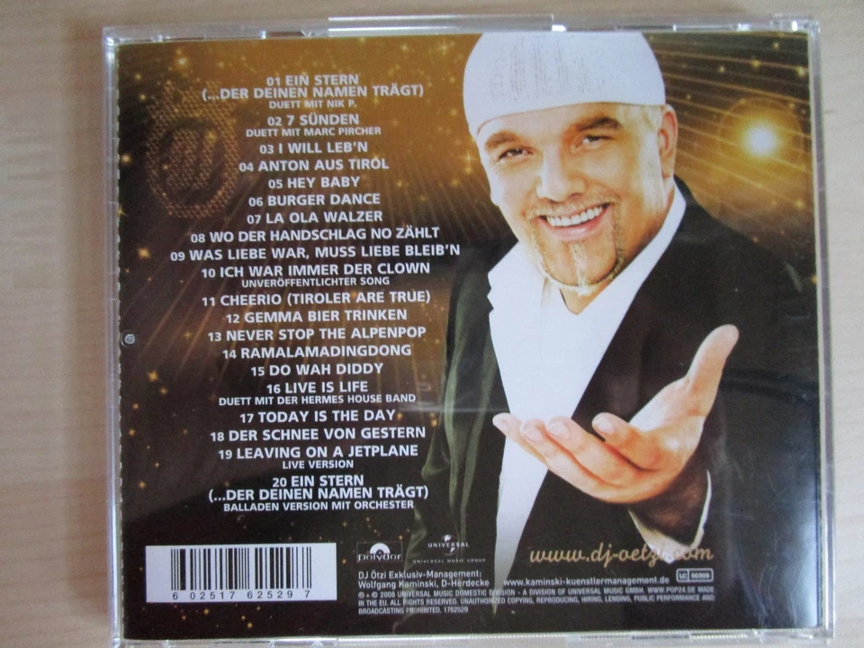 DJ Ötzi - Best of DJ Ötzi | Platin Edition - CD 2008 - Zustand sehr gut! - Bild 2 von 4