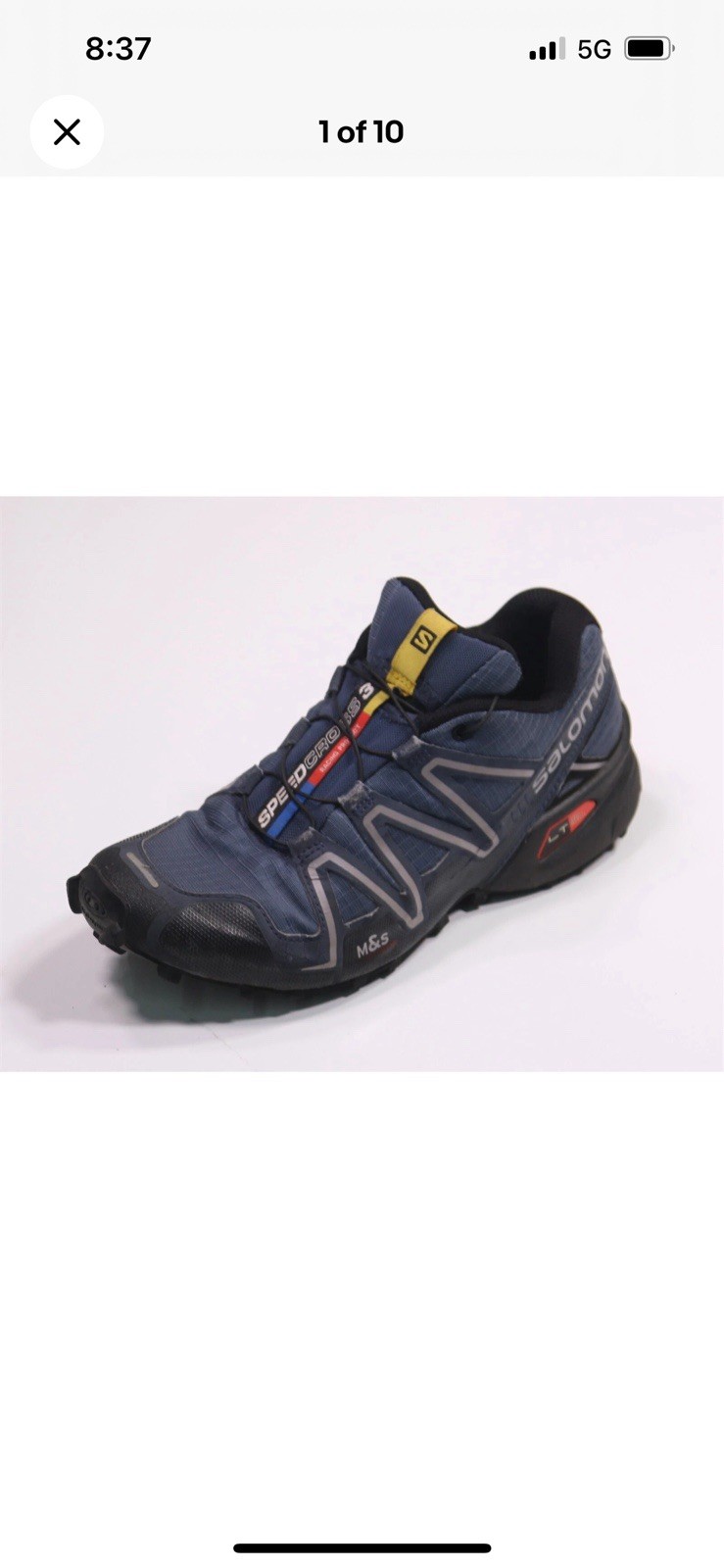 Scarpe da trail running Salomon Speedcross 3 uomo US 8