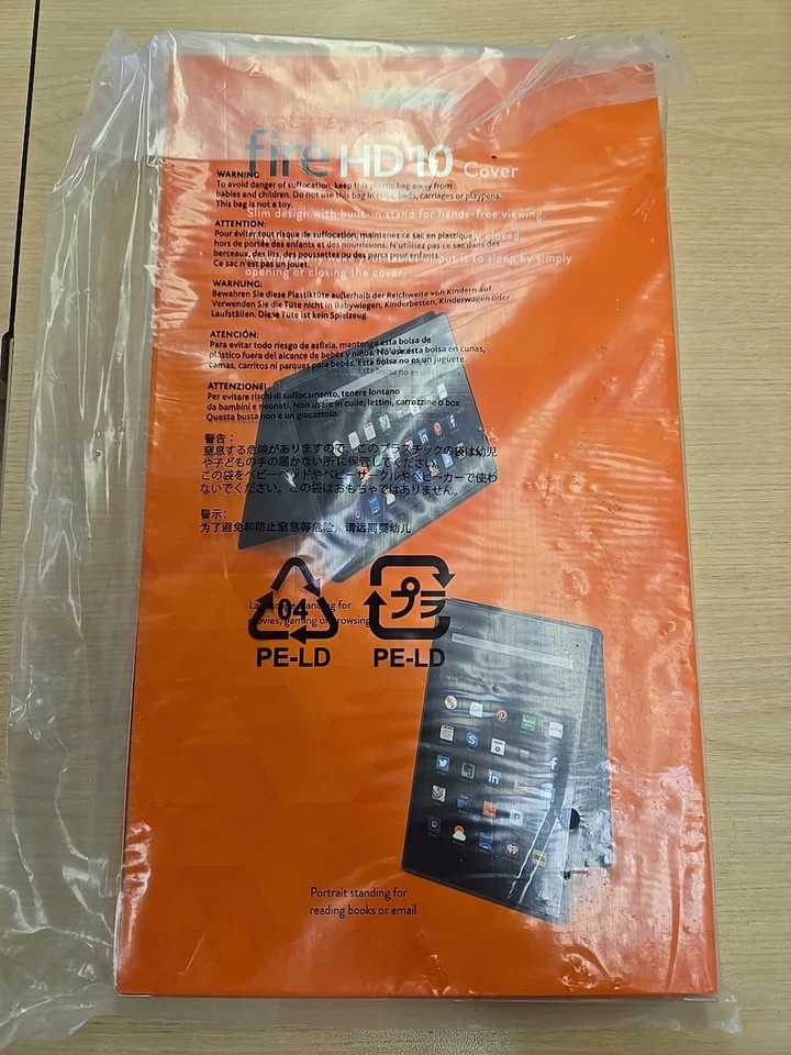 NEW Amazon Fire HD 10 Cover Fits Fire HD10 Black - Image 2 of 4