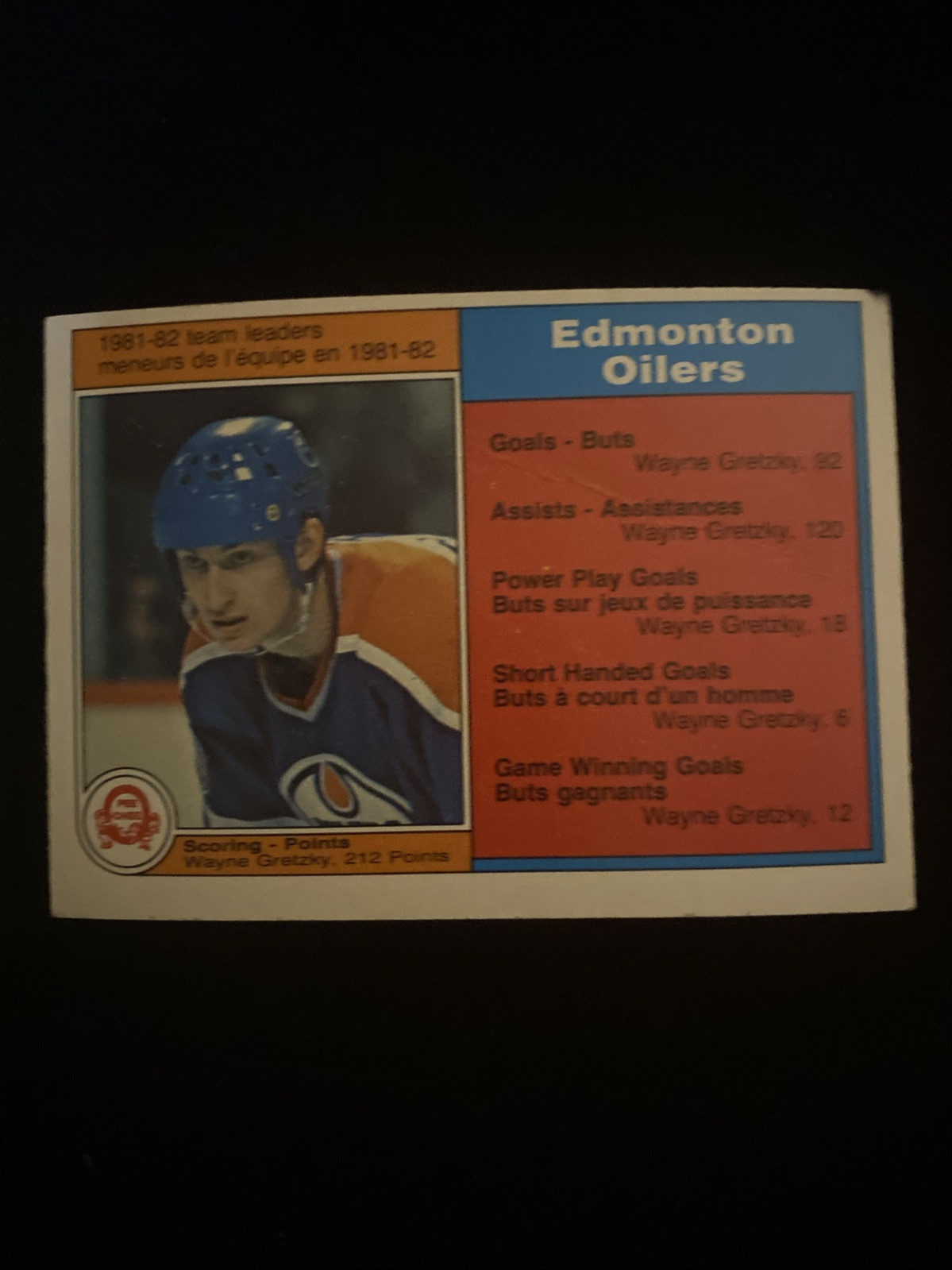 1982-83 O-Pee-Chee - #99 Wayne Gretzky