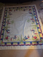 Adorable Vintage Tablecloth With South Of The...