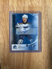 2025-26 Upper Deck Sp Game Used Edition - Authentic Rookies Jimmy Snuggerud...
