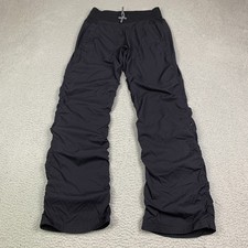 Ivivva by Lululemon Girls 14 Live To Move Dance Studio Pants Roll leg Ruched