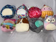 CLOSEOUT Mixed lot of 8 NEW WITH TAGS 8 inch Squishmallows no duplicates