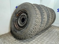Set 16 Inch LAND ROVER Defender Wolf Steel Wheels & 235/85/16 BF GOODRICH Tyres