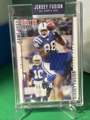2021 Jersey Fusion. Marvin Harrison Game Used Patch