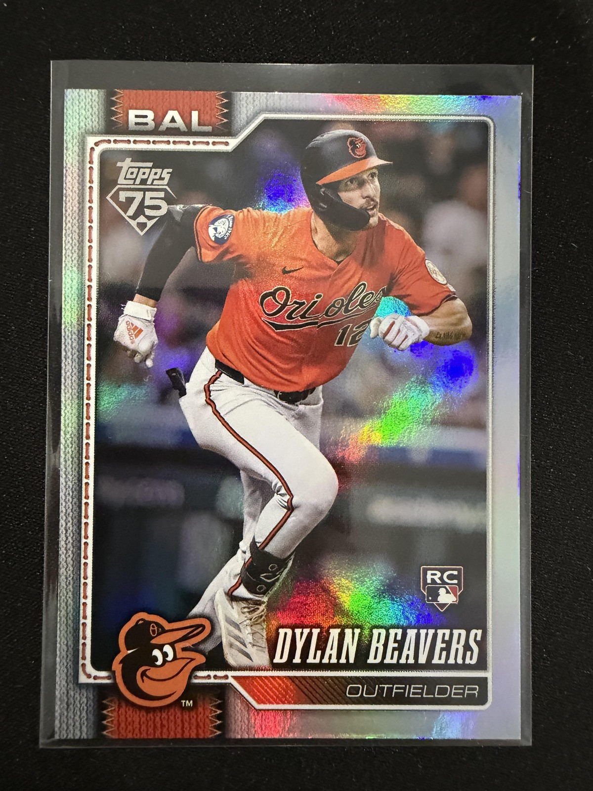 2026 Topps #339 Dylan Beavers Rainbow Foil