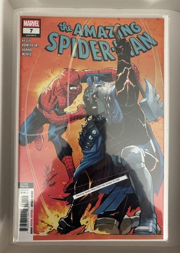 Amazing Spider-Man #7. LGY 971. Second Printing . JRJR Cover. NM. Marvel 2025