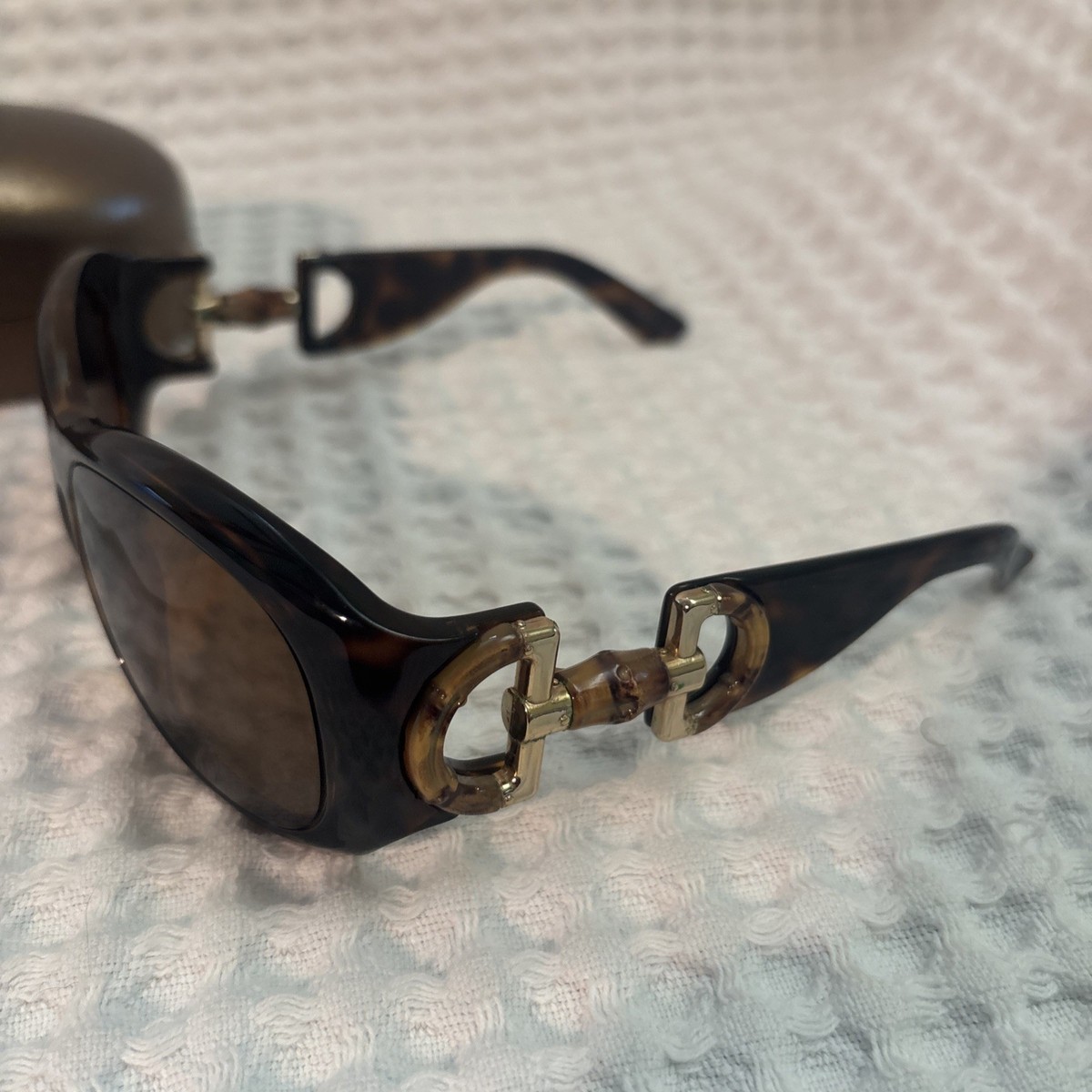 GUCCI Damen Sonnenbrillen gg2970/s Sunglasses Leopard please read