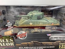 NEW Forces of Valor U.S. M4A3 Sherman Tank Normandy 1944 1:32 Die Cast  81007
