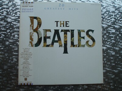 The Beatles ‎~ 20 Greatest Hits ~ Japanese IMPORT LP w/Insert