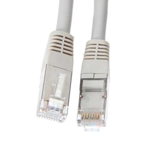 Cable Internet Ethernet Réseau RJ45 F/UTP 15 m Blindé Catégorie 6 - Photo 2/2