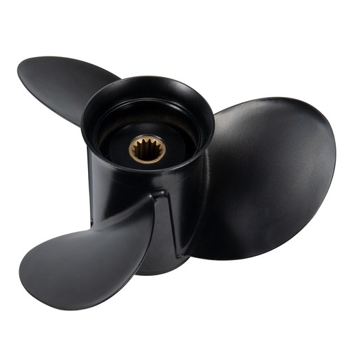 10.3 x 13Aluminum Outboard Boat Propeller for Evinrude OMC 15-35HP 14 Tooth RH - Picture 6 of 6