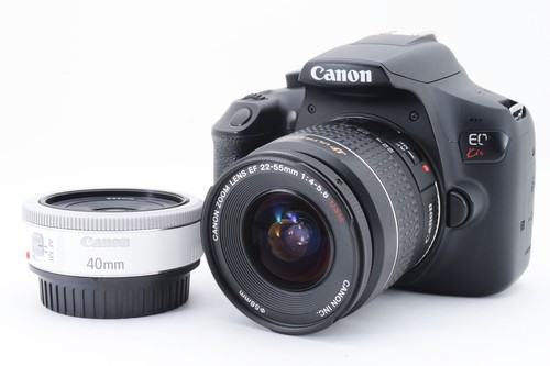 Canon EOS Rebel T6/1300D/Kiss X80 18.0MP 22-55/40mm [Exc+++]w/SD card,Strap 1065 - Picture 1 of 13