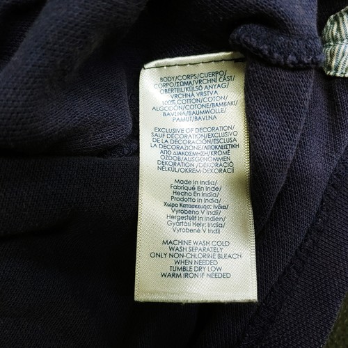 Chaps Mens Size L Large Blue Hooded 100% Cotton Pullover Jacket - Picture 16 of 20