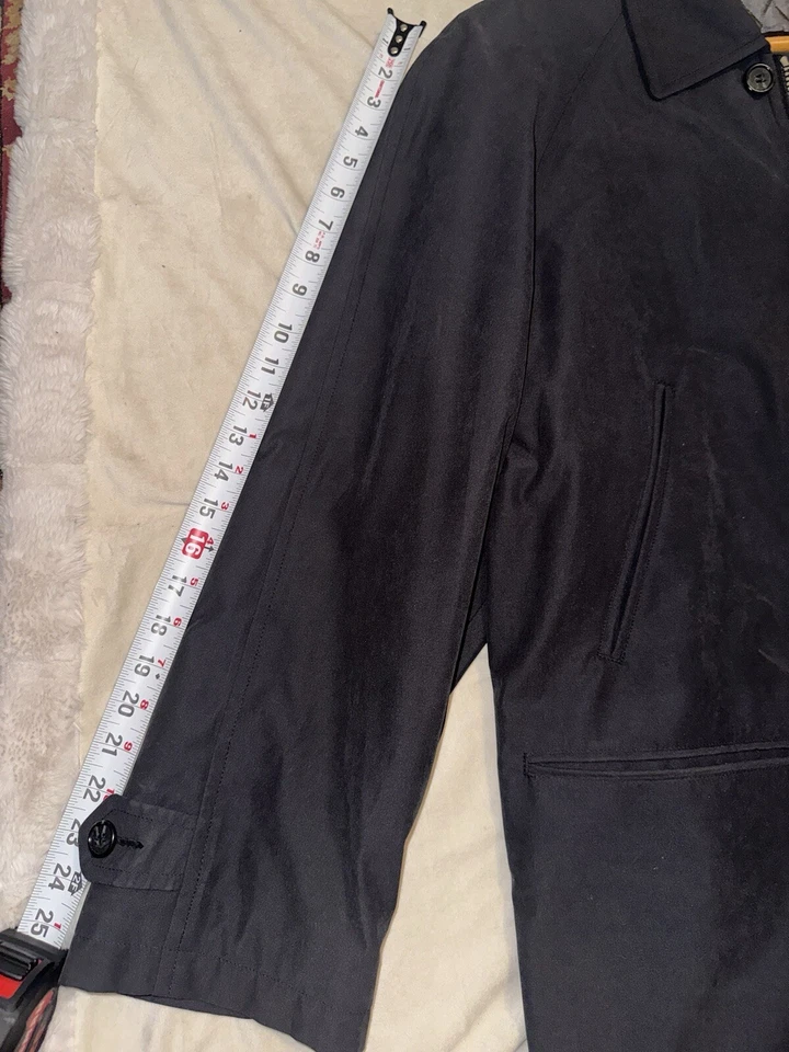 NEW Newport Harbor Jacket Mens Large Suede Lined Collared Button Front - Image 4 of 4