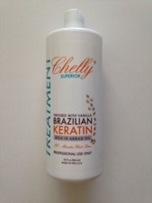 CHELLY BRAZILIAN KERATIN Treatment Infused with Vanilla 32oz. Made in USA.