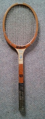Vintage Wilson CHRIS EVERT Champion Tennis Racket Speed Flex Fibre Face