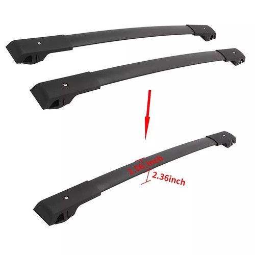 Black Cross Bars for Ford Escape Kuga 2013-2019 Roof Rack Rail Aluminum - Picture 7 of 20