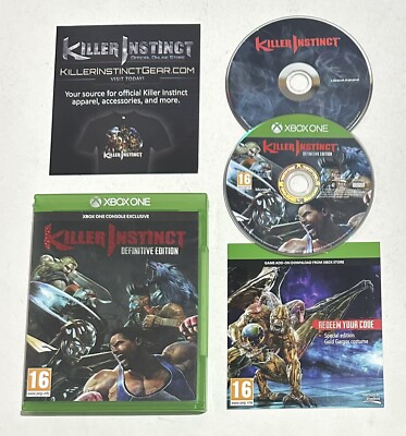 Killer Instinct Definitive Edition Microsoft Xbox One OVP PAL