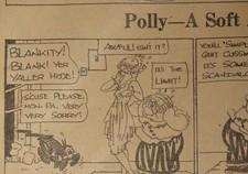 POLLY AND HER PALS 15.10.1922 Cliff Sterrett Fullpage czarno-biały
