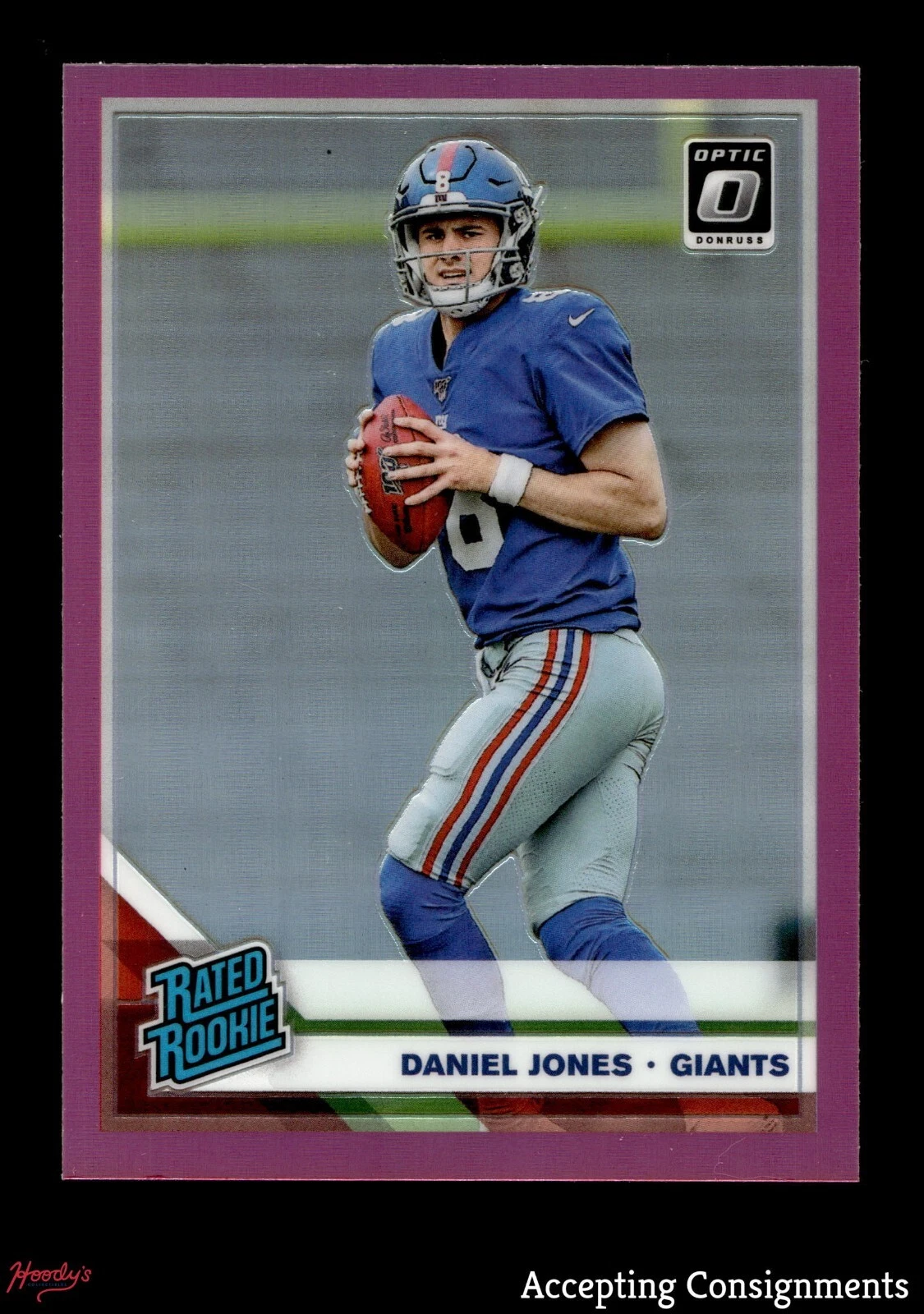 Daniel Jones trading card