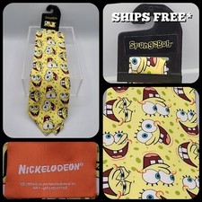 SpongeBob SquarePants Men's Necktie - Standard 56" Original Viacom 2004 New