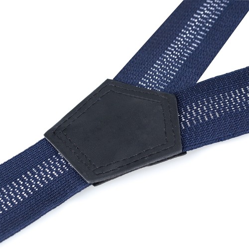 Buyless Fashion Heavy Duty 2 Pack Suspenders Men 48" Adjustable Straps 1 1/2" -Y - Picture 73 of 77
