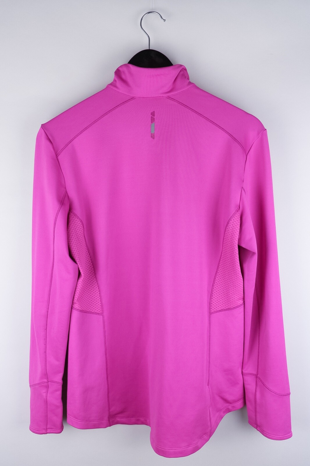 Salomon T shirt Donna Maniche Lunghe Avanzate Pelle Calda Abbigliamento Attivo Rosa Taglia L