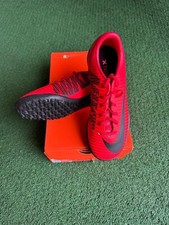 Nike Jr MercurialX Victory VI TF Kids Soccer Shoes University Red-Black