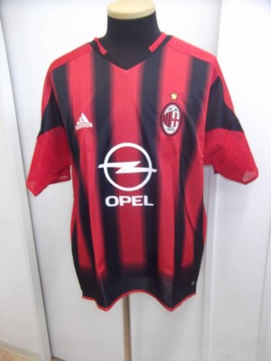 NWT AC MILAN 2004 2005 Maglia Shirt Jersey Kaka Shevchenko Rui