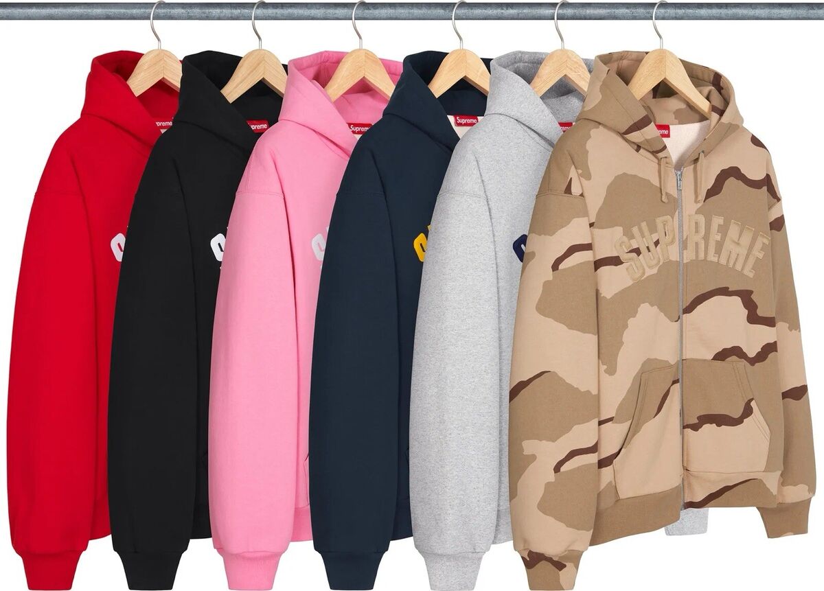 Supreme Arc Thermal Zip Up Hooded Sweatshirt Supreme Arc Thermal Zip Up Hooded Sweatshirt