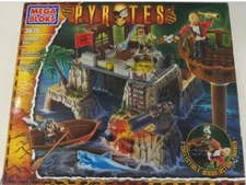 MEGA BLOKS PYRATES SMUGGLERS FORT FIGURES SET 3676 PIRATE THEME