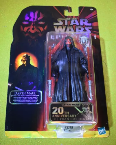 STAR WARS BLACK SERIES 6” INCH 20th ANNIVERSARY DARTH MAUL PHANTOM MENACE 
