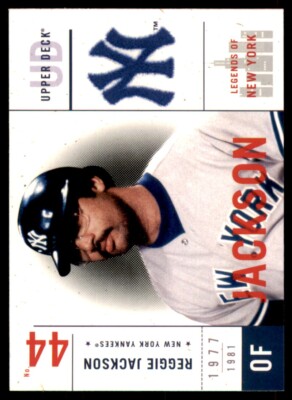 2001 Upper Deck Legends of New York #115 Reggie Jackson Yankess