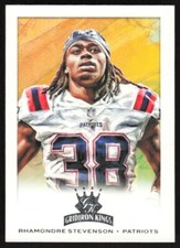2021 Panini Chronicles Gridiron Kings Football Rhamondre Stevenson RC #GK-18 New