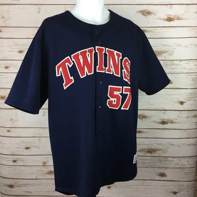 Minnesota Twins True Fan Jersey Mens Lg Johan Santana 57 MLB